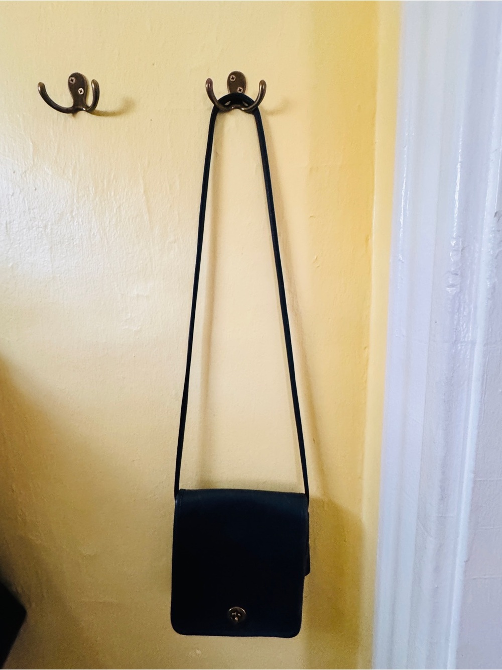 Coach Leather Crossbody Bag - 90s Vintage Coach